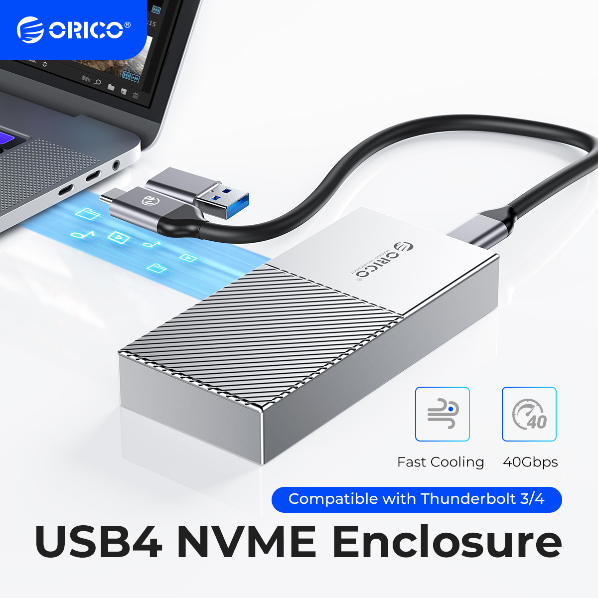 ORICO USB4 NVMe SSD Enclosure  - Thunderbolt 4 External Ssd 4Tb 评论和价格